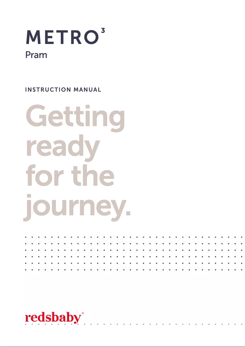 Página 1 del manual Manual de usuario Redsbaby METRO 3