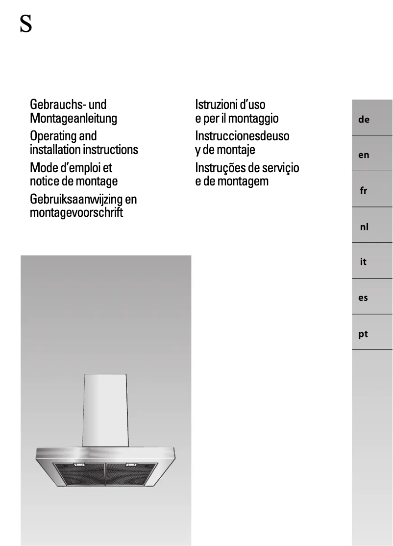 Page 1 de la notice Manuel utilisateur Siemens LC656BA40