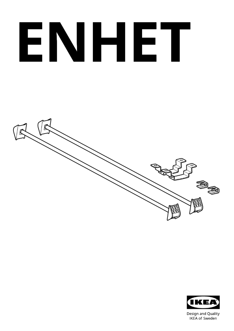 Page 1 de la notice Manuel utilisateur Ikea ENHET 904.824.19