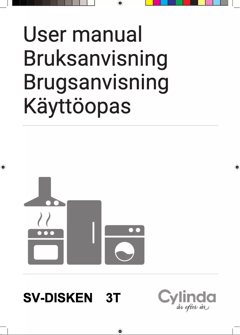 Page 1 of the manual User Manual Cylinda SV-DISKEN 3T