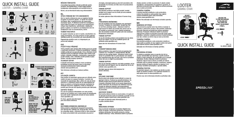 Page 1 de la notice Manuel utilisateur Speed-Link Looter