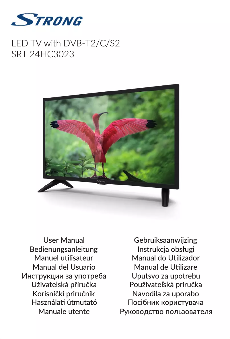 Page 1 de la notice Manuel utilisateur Strong SRT 24HC3023