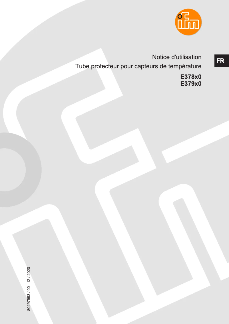 Página 1 del manual Manual de usuario IFM E37850