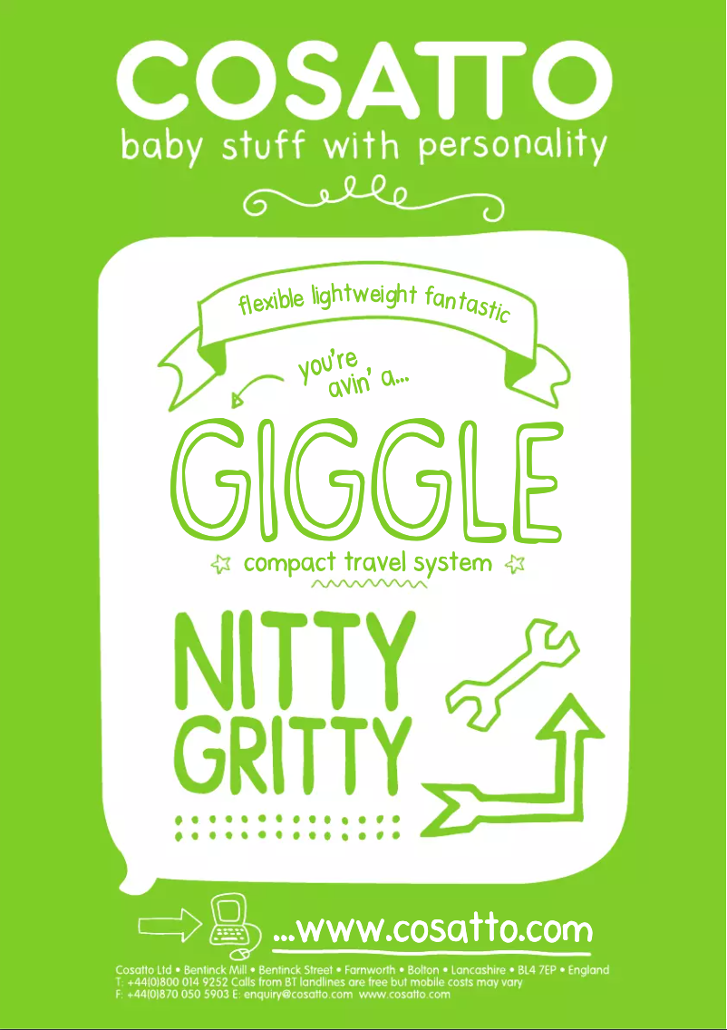 Página 1 del manual Manual de usuario Cosatto Giggle 2