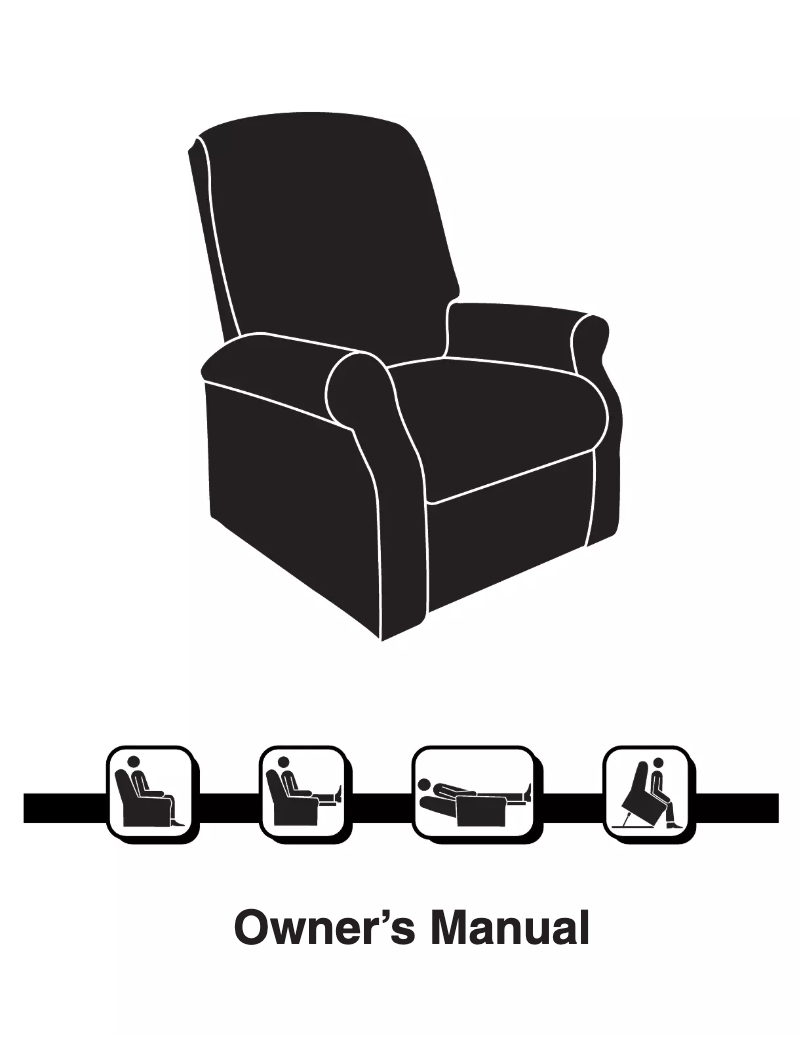 Page 1 de la notice Manuel utilisateur Pride VivaLift Legacy PLR-958