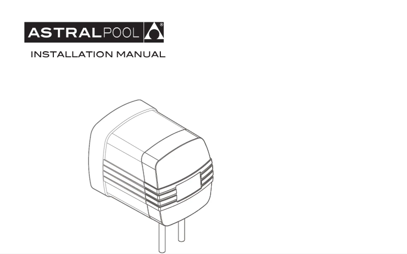 Page 1 de la notice Manuel utilisateur AstralPool Halo Chlorine