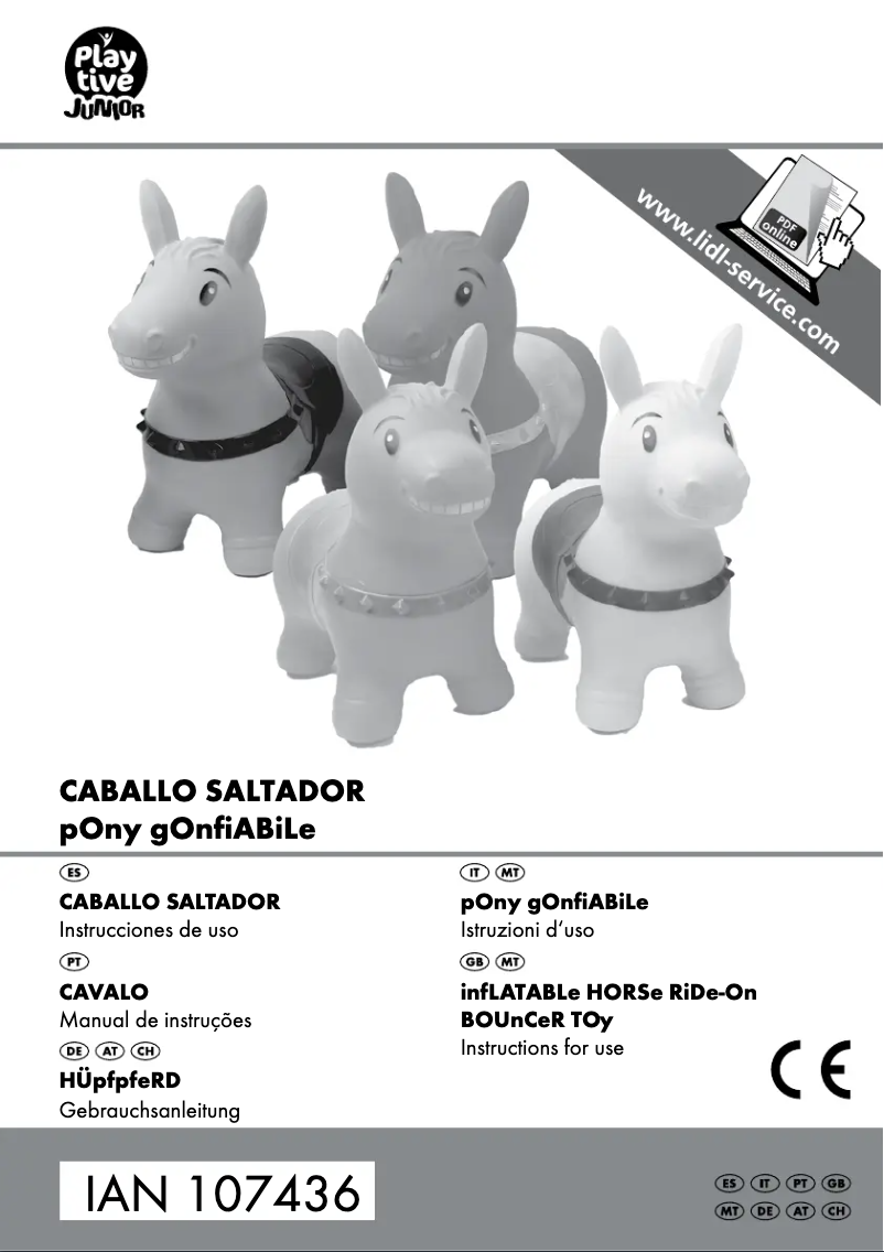 Página 1 del manual Manual de usuario Playtive IAN 107436