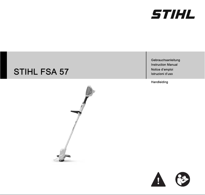 Page 1 de la notice Manuel utilisateur Stihl FSA 57 SET