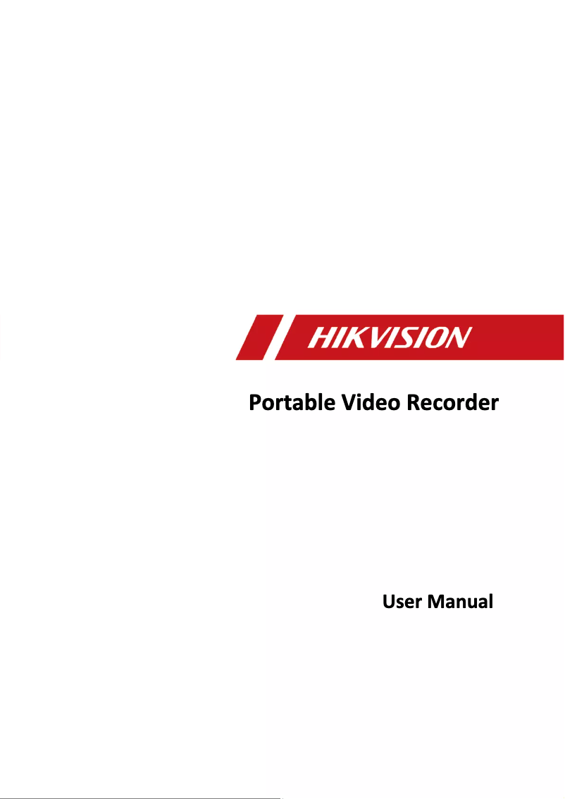 Página 1 del manual Manual de usuario Hikvision DS-MDT301