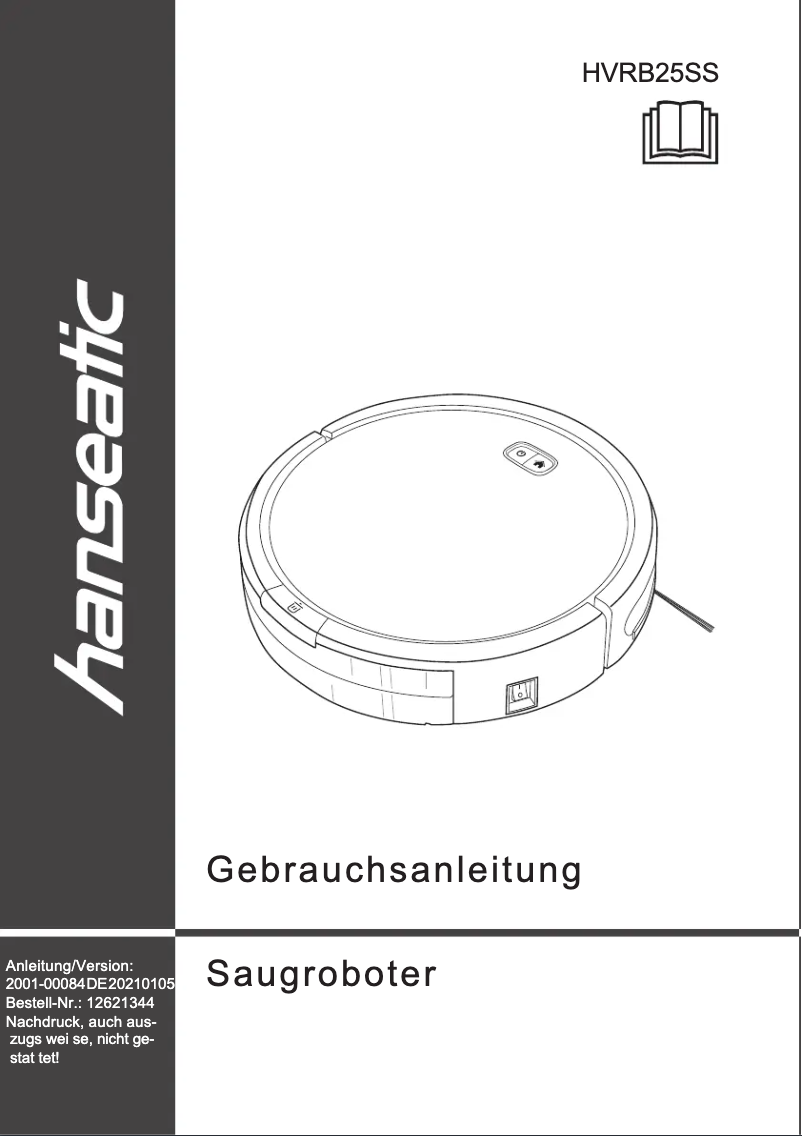 Page 1 de la notice Manuel utilisateur Hanseatic HVRB25SS