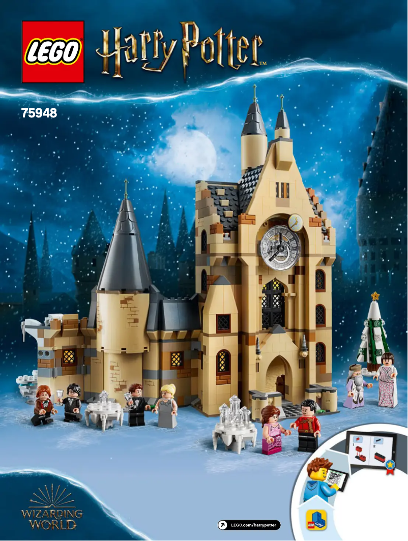Page 1 of the manual User Manual Lego Harry Potter 76389