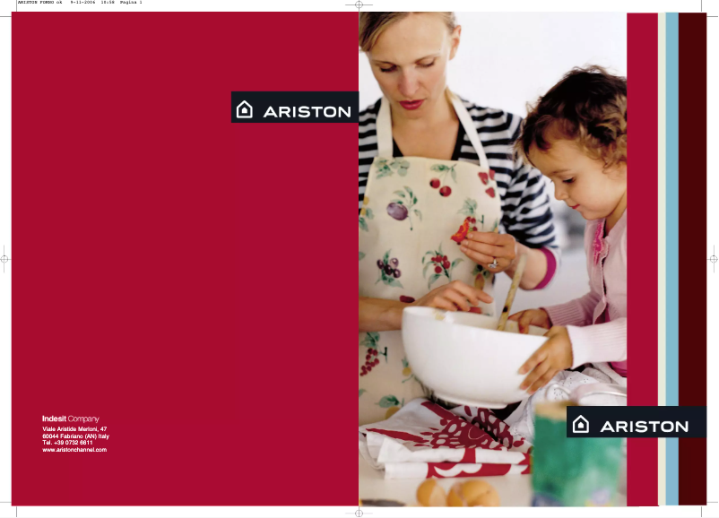 Page 1 de la notice Manuel utilisateur Ariston Thermo HDMI 91 IX