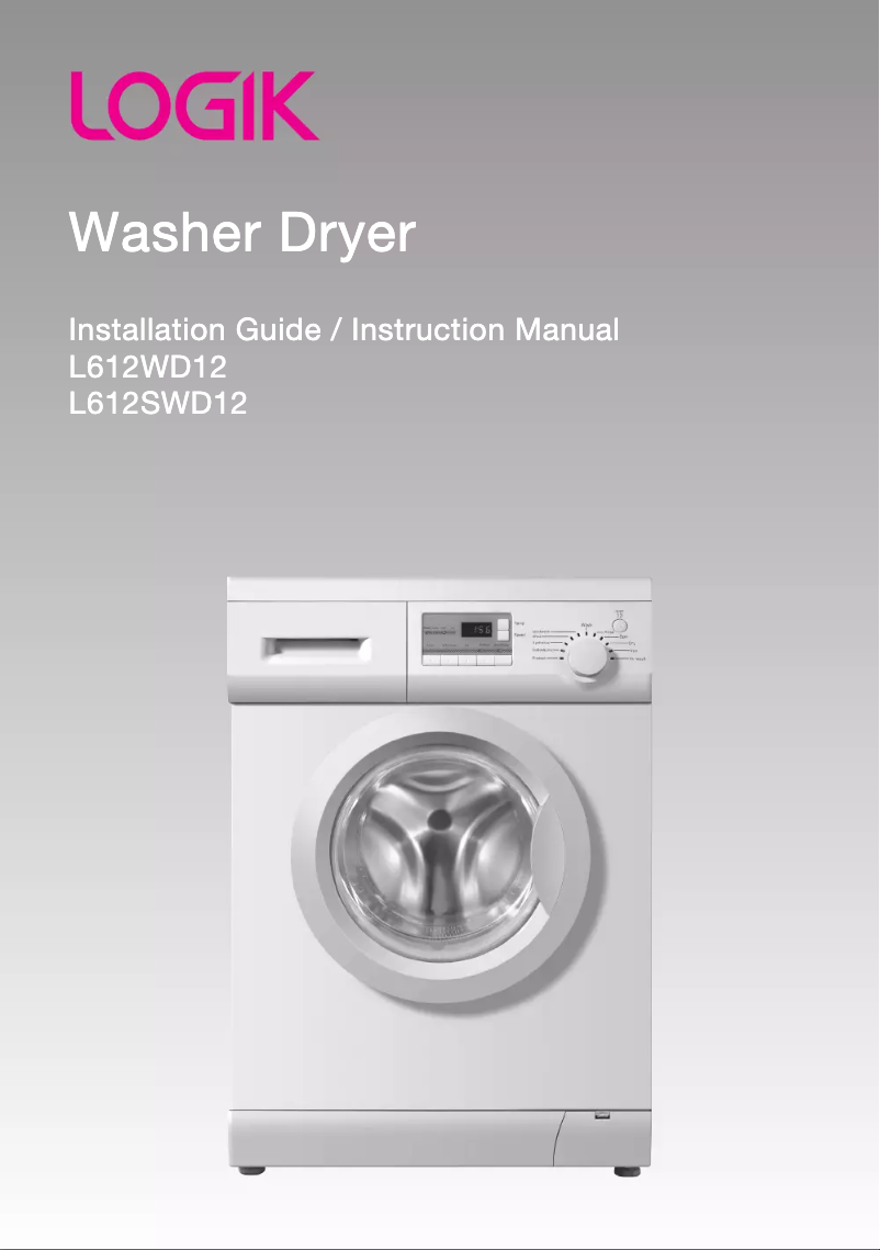Página 1 del manual Manual de usuario Logik L612SWD12