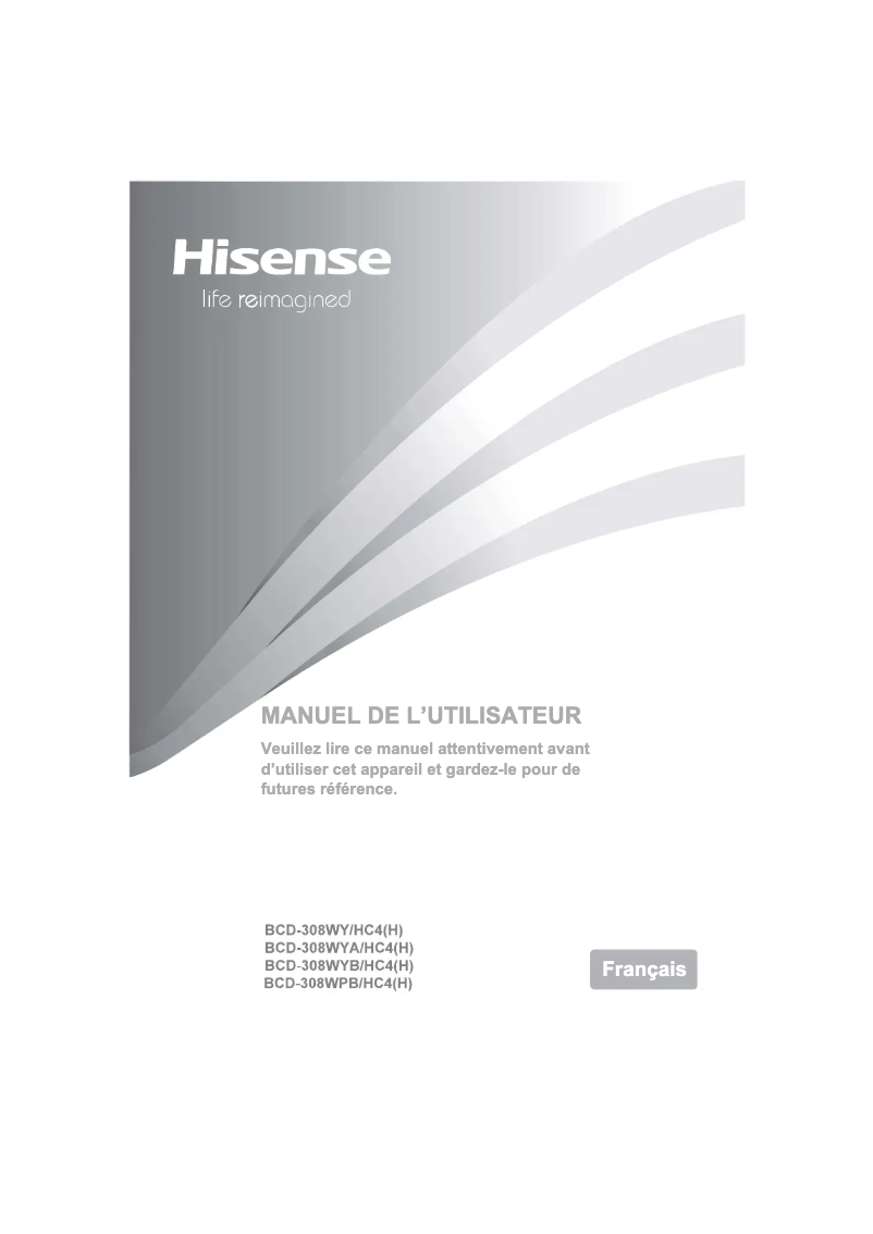 Página 1 del manual Manual de usuario Hisense RB400N4EW2