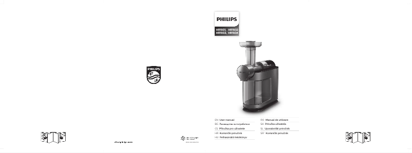 Página 1 del manual Manual de usuario Philips Avance Collection HR1932