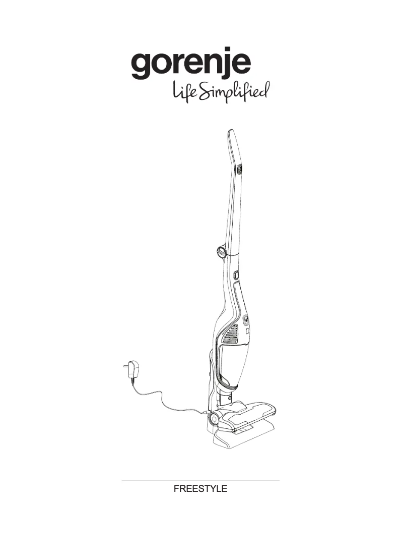 Page 1 de la notice Manuel utilisateur Gorenje SVC144FBK