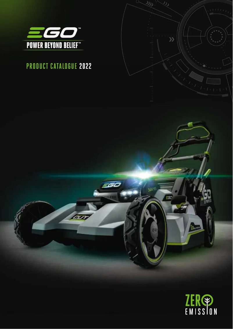 Page 1 of the manual User Manual EGO EP7501