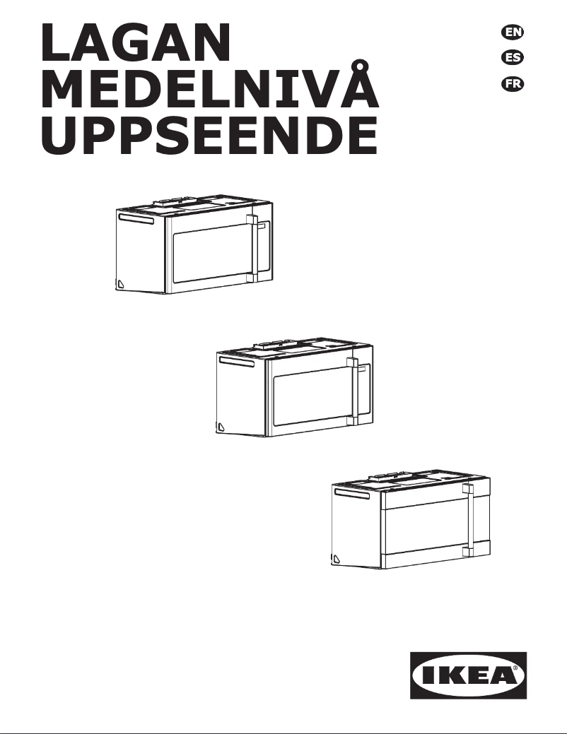 Page 1 de la notice Manuel utilisateur Ikea MEDELNIVÅ 304.692.94