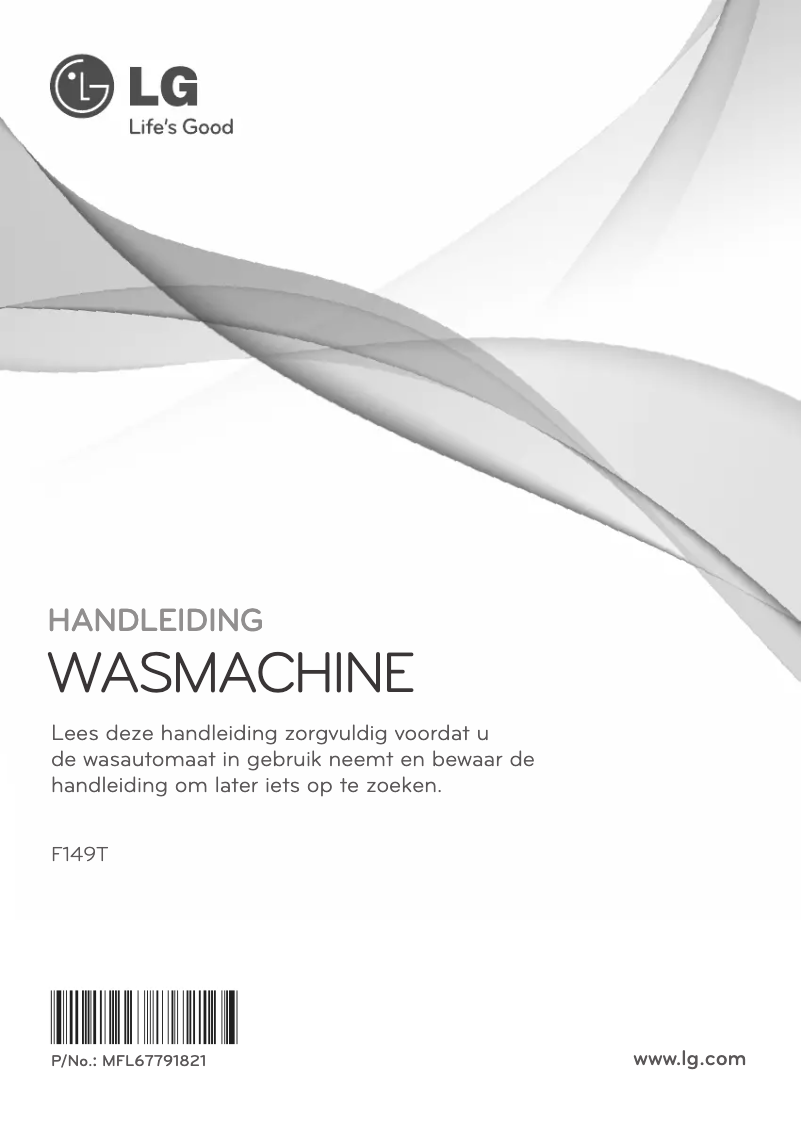 Página 1 del manual Manual de usuario LG F149T