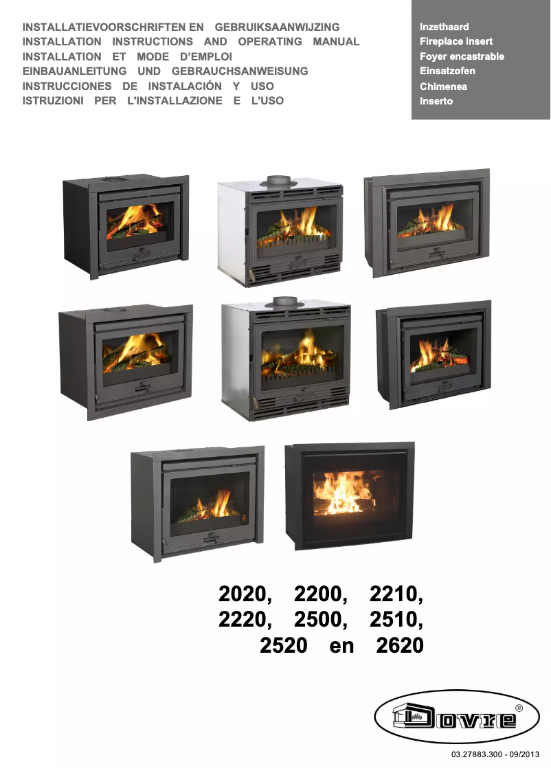 Page 1 of the manual User Manual Dovre 2510