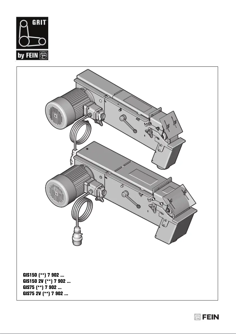 Page 1 de la notice Manuel utilisateur Fein GRIT GIS 150