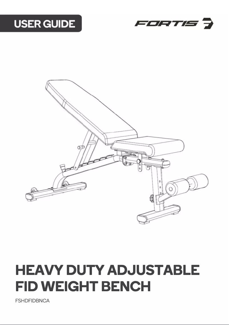 Page 1 de la notice Manuel utilisateur Fortis FSHDFIDBNCA