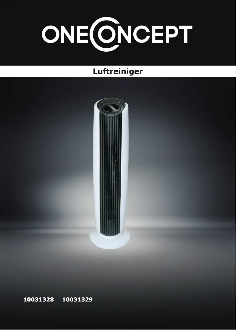 Página 1 del manual Manual de usuario OneConcept St. Oberholz XL