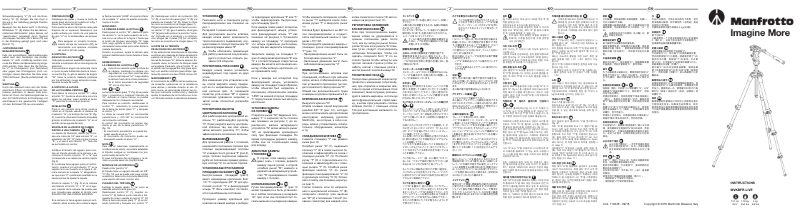 Page 1 de la notice Manuel utilisateur Manfrotto Befree Live