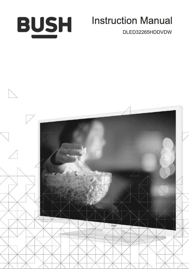 Page 1 de la notice Manuel utilisateur Bush DLED32265HDDVDW