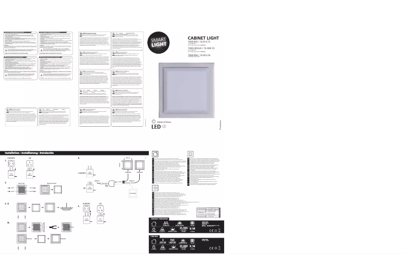 Page 1 de la notice Mode d'emploi Smartwares 7000.003UK