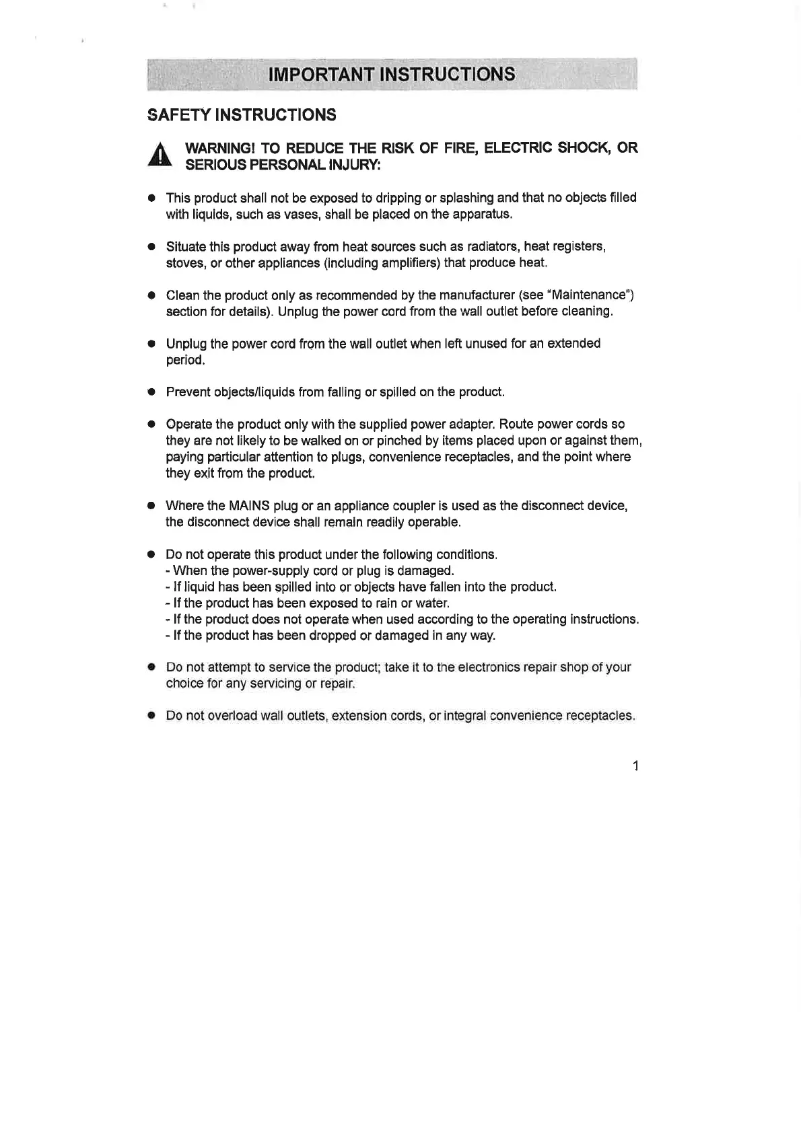 Página 1 del manual Manual de usuario Jay-Tech JTC24C