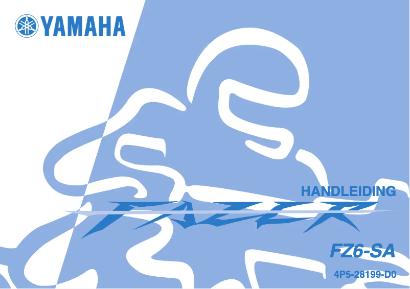 Page 1 de la notice Manuel utilisateur Yamaha FZ6-S