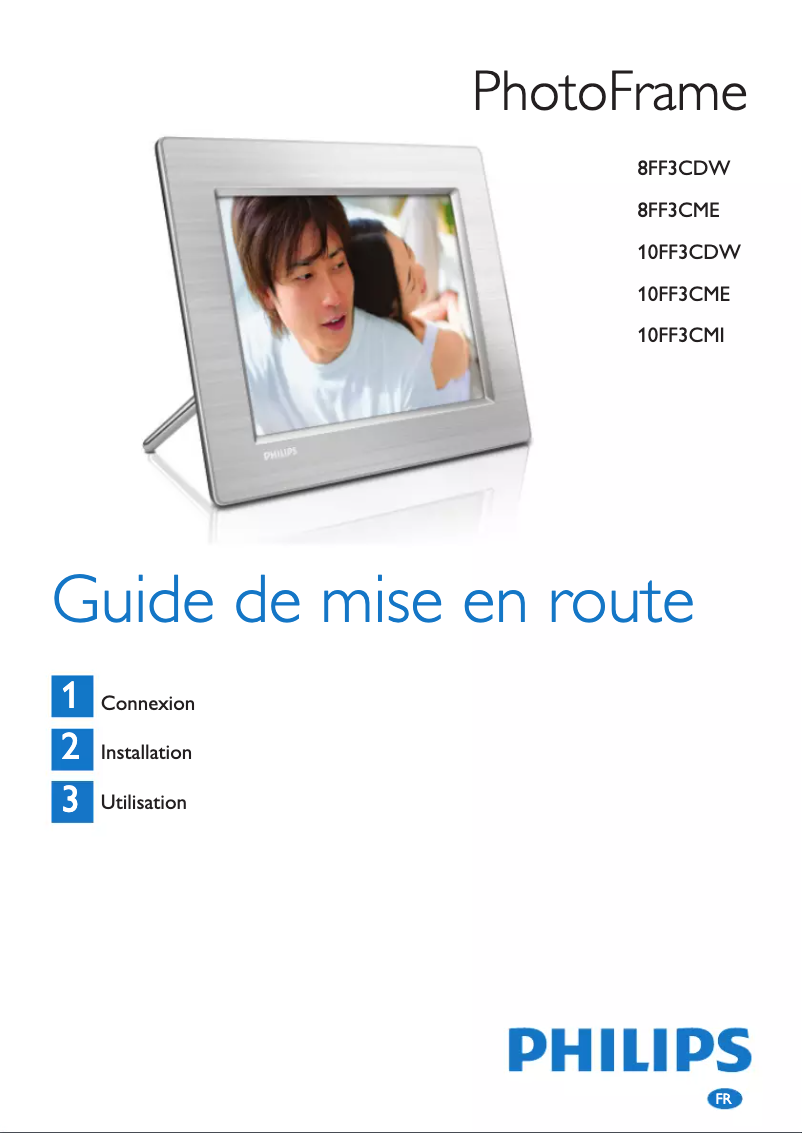 Página 1 del manual Guía de inicio rápido Philips 10FF3CDW