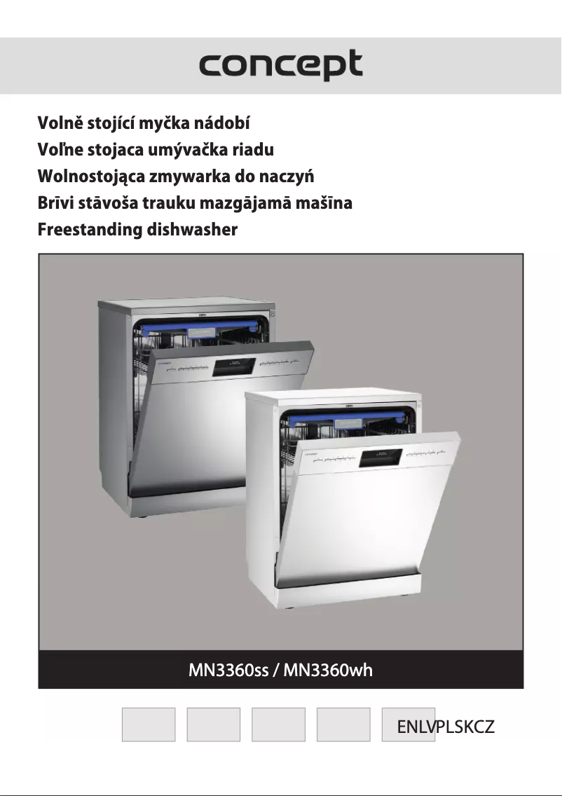 Page 1 de la notice Manuel utilisateur Concept MN3360WH