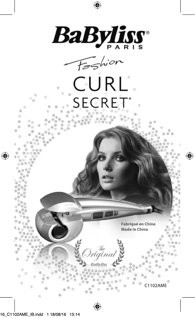 Page 1 de la notice Manuel utilisateur BaByliss C1102AME