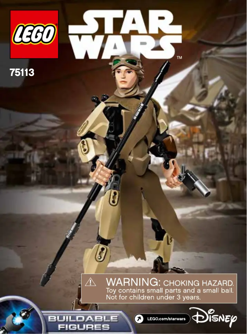 Page 1 de la notice Manuel utilisateur Lego Star Wars 75113