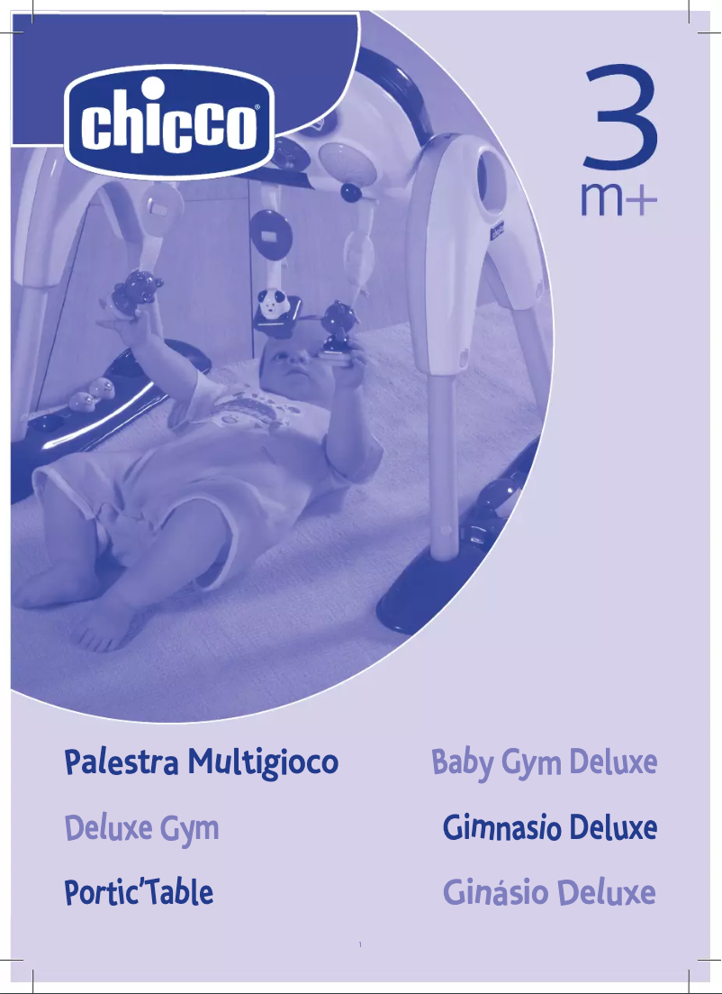 Page 1 de la notice Manuel utilisateur Chicco Baby Gym Deluxe