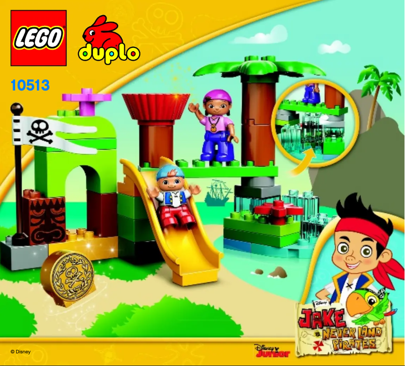 Página 1 del manual Manual de usuario Lego Duplo 10513