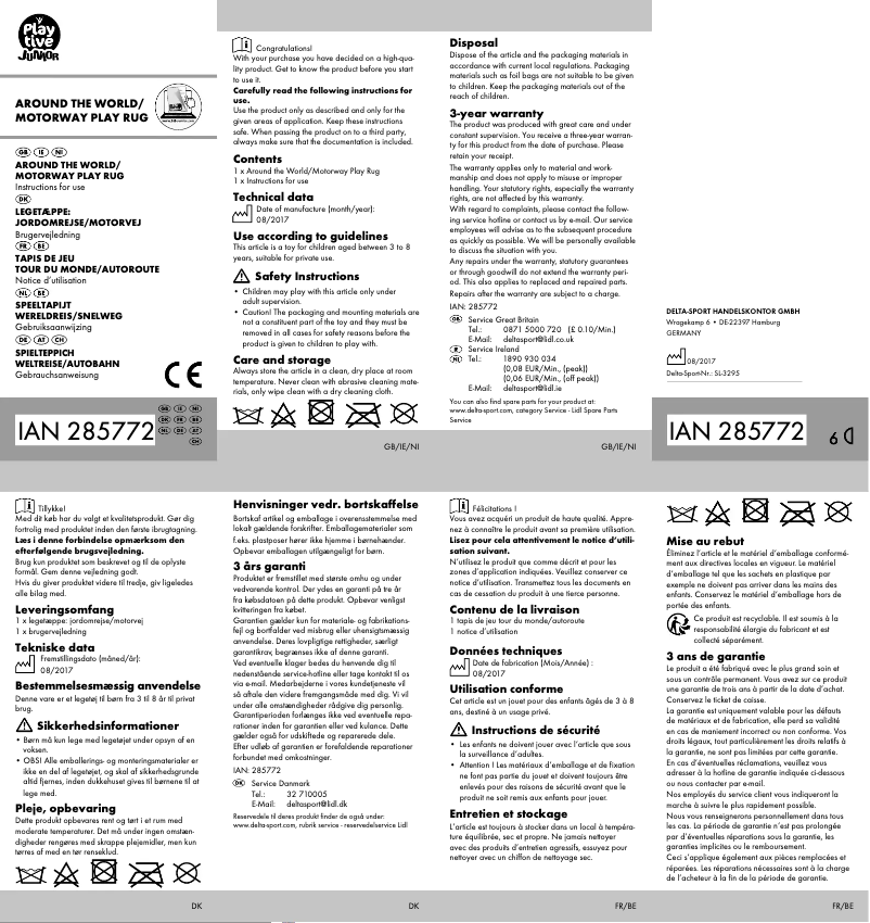 Página 1 del manual Manual de usuario Playtive IAN 285772