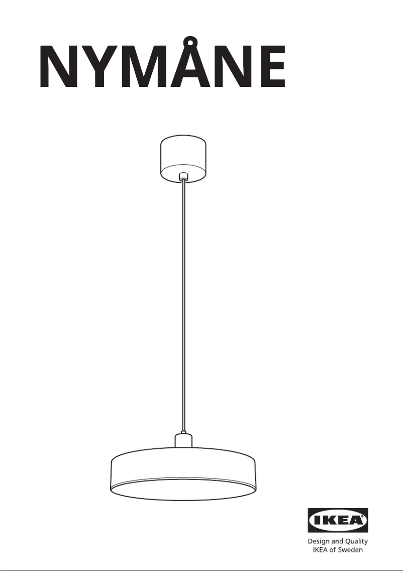 Image de la première page du manuel de l'appareil NYMÅNE 905.198.42