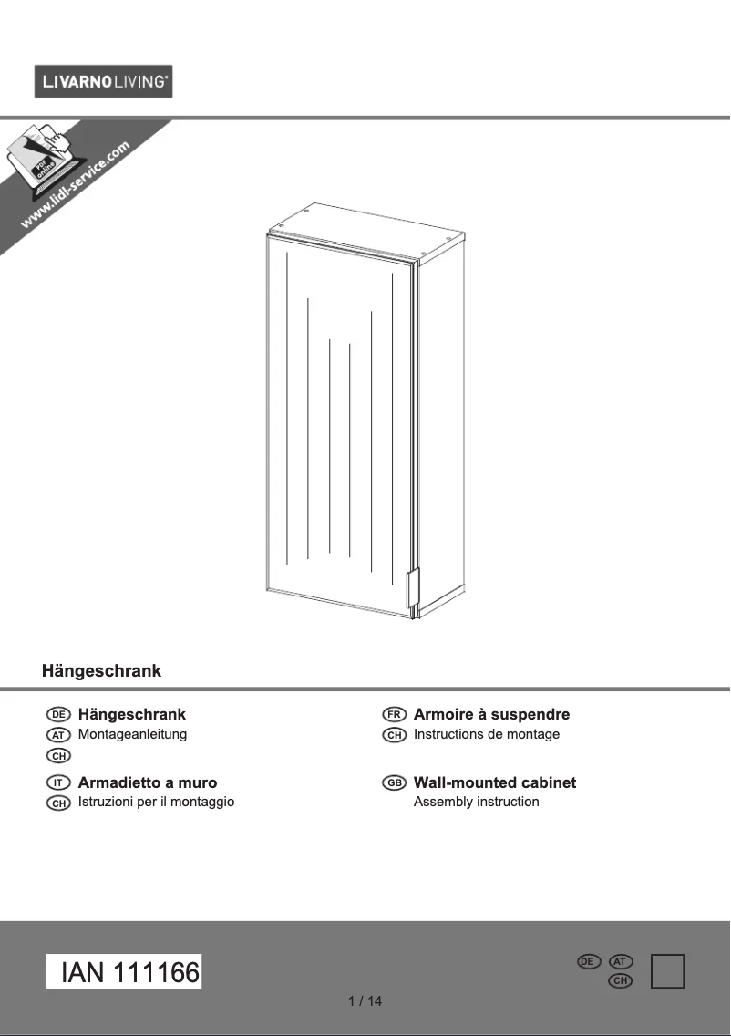 Page 1 de la notice Manuel utilisateur Miomare IAN 111166