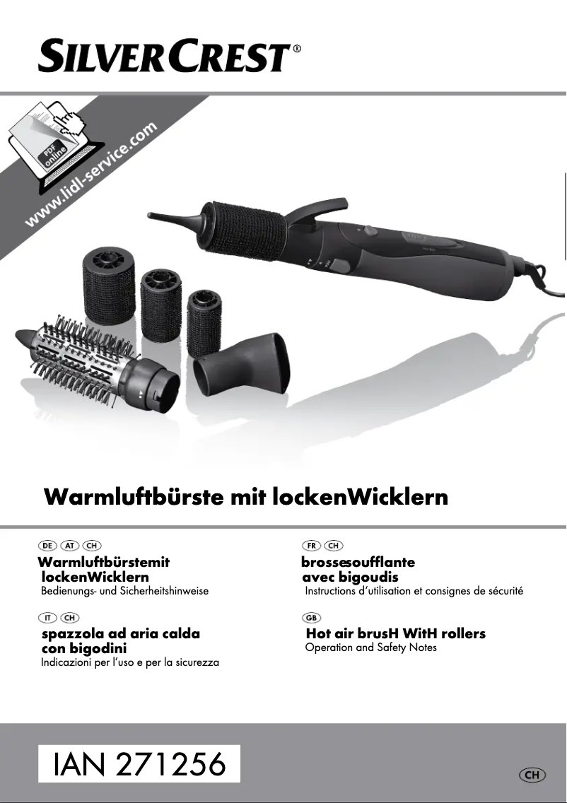 Página 1 del manual Manual de usuario SilverCrest IAN 271256