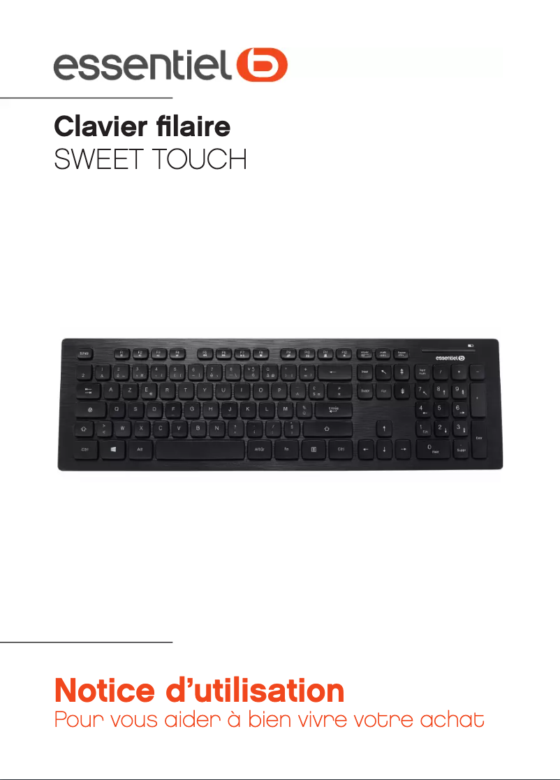 Página 1 del manual Manual de usuario Essentiel B Sweet Touch