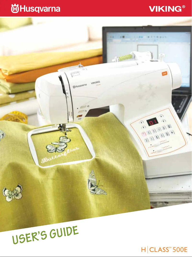 Página 1 del manual Manual de usuario Husqvarna-Viking H-Class 500E