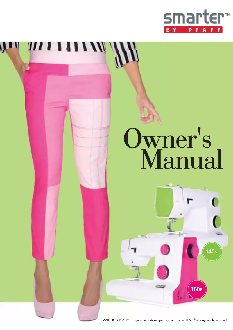 Página 1 del manual Manual de usuario Pfaff Smarter by 140s