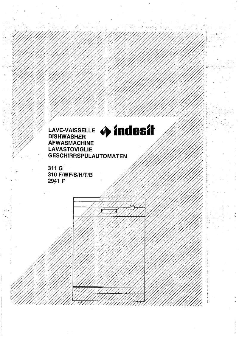 Page 1 de la notice Manuel utilisateur Indesit 2941 F