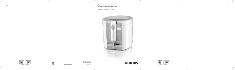 Página 1 del manual Manual de usuario Philips Daily Collection HD6107