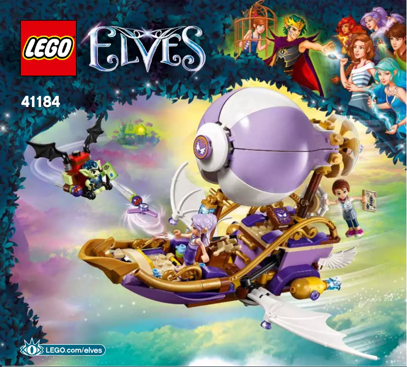 Page 1 de la notice Manuel utilisateur Lego Elves 41184