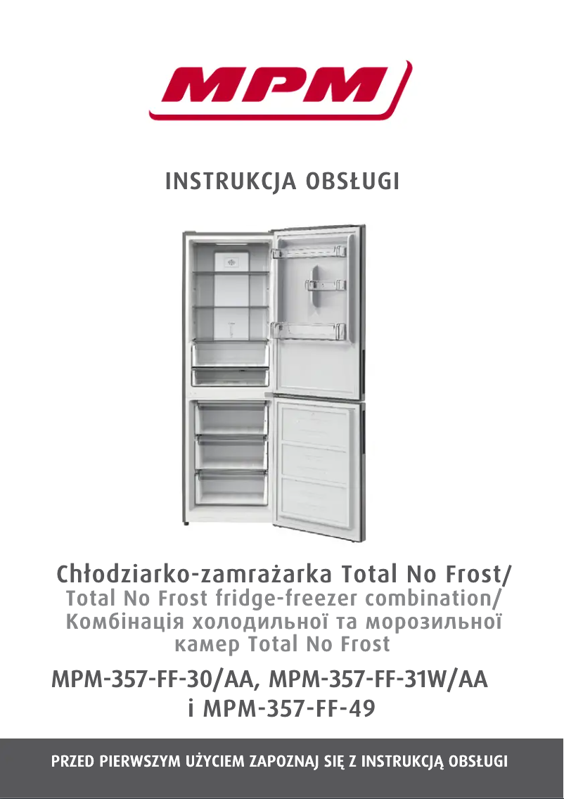 Page 1 de la notice Manuel utilisateur MPM MPM-357-FF-30/AA