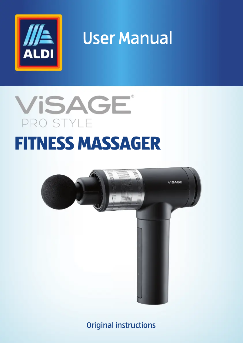 Page 1 de la notice Manuel utilisateur Visage GT-FMG-01